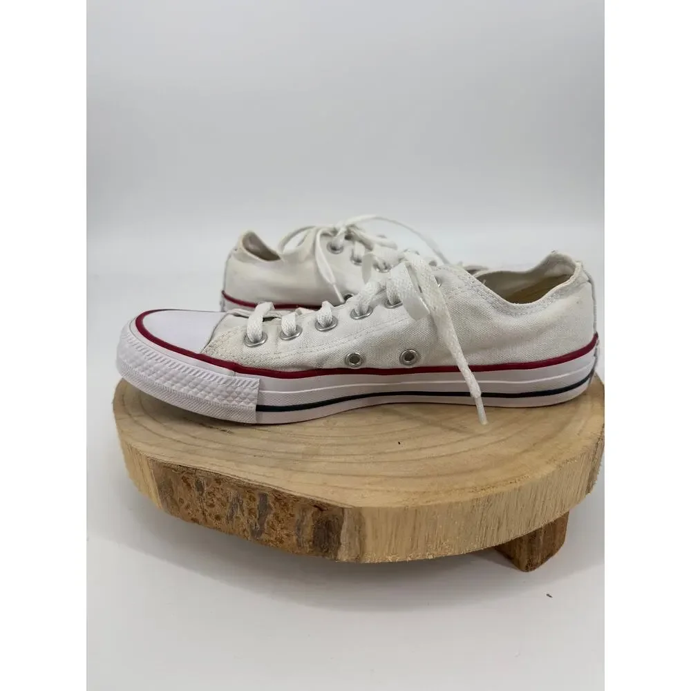 Converse Chuck Taylor All Star White Low Top Sneakers M7652 -Size M5/W7